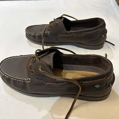 £14.95 • Buy Hoggs Of Fife Mull Deck Shoe In Waxy Brown Unisex Euro 41 UK 7 Worn Once