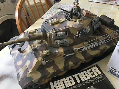 Tamiya 1.16 Scale German Rc Tank Panzer Tiger 2 Full Option Pack • £595