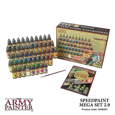 The Army Painter Speedpaint 2.0 Mega Set Acrylic Paint Set - Miniature Painting • $164.99