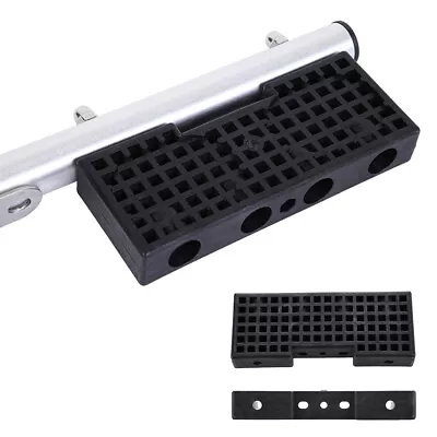 $12.99 • Buy Black Plastic Block Board Fishing Kayak Trolling Motor Mounting DIY Accessories