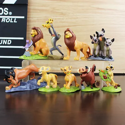 £19.19 • Buy 9pcs Fun Movie The Lion King Simba Action Figures Cake Toppers Doll Set Kids Toy