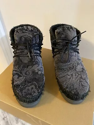 MOU Eskimo Dream Catcher Lace Up Boots 38 • $225