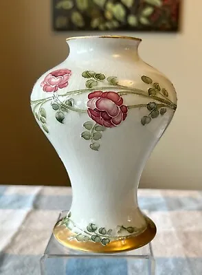 £158.40 • Buy MOORCROFT: Intriguing 5-3/4”  1907 Rose Garland Vase - Signed