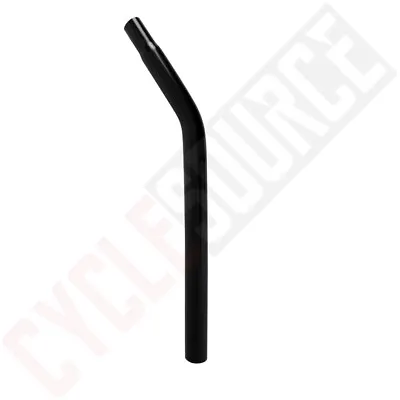 ENIX BMX PRO+ CRO-MO Layback Seat Post Without Support 25.4mm Black • $21.99