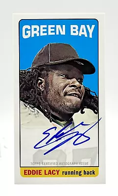 2013 Topps 1965 Topps Mini #8 Eddie Lacy RC Auto Green Bay Packers • $9.99