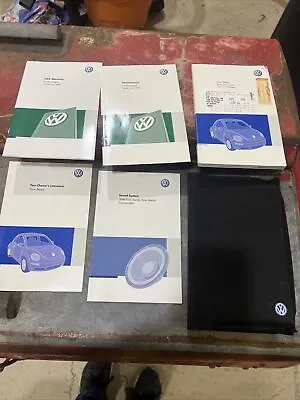 2008 VW Volkswagen Beetle Coupe Convertible Owners Manual & Portfolio • $69.99