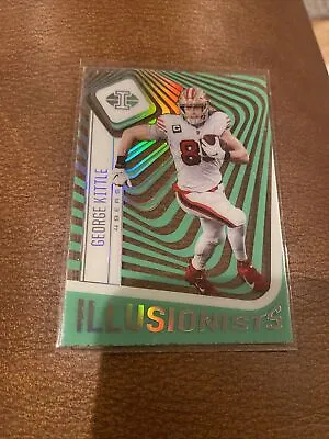 2021 Illusions Illusionist George Kittle Green Parallel • $2.59