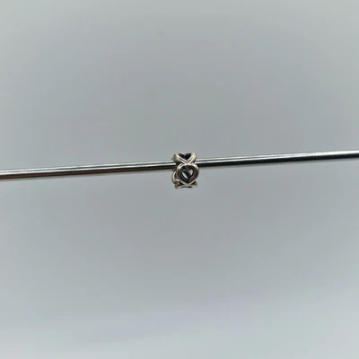 £10 • Buy Genuine Pandora Silver Open Heart Spacer Charm ALE 925 #790454