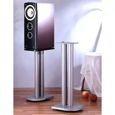 VTI Manufacturing UF24S 24 In. H- Iron Center Channel Speaker Stand - Grey- S... • $149.45