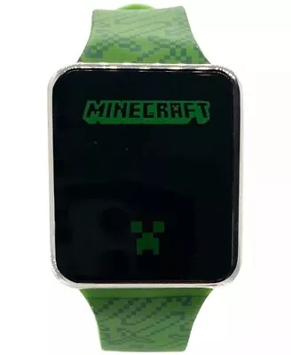 Kid's Minecraft Green Silicone Strap Touchscreen Watch 36x33mm  • $14.99