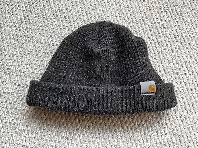 £3.99 • Buy Carhartt WIP Bruno Beanie Dark Grey Heather