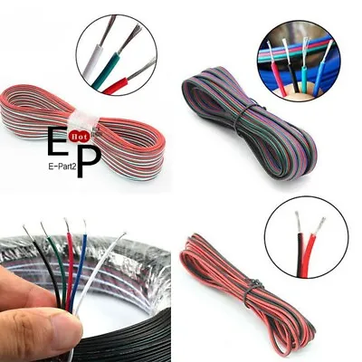2-4-5 Pin Extension Wire Cable Cord For LED Strip Light 3528 5050 5630 10M 32Ft • $12.34