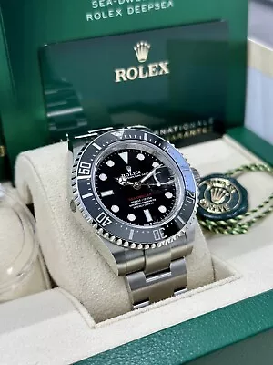 Rolex Sea-Dweller 43mm Black Red Letters 126600  2023 Box & Papers Full Set • $13950