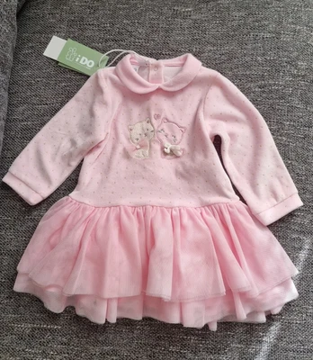£10 • Buy Ido Baby Girl Dress Size 9 Months, Next Day Delivery