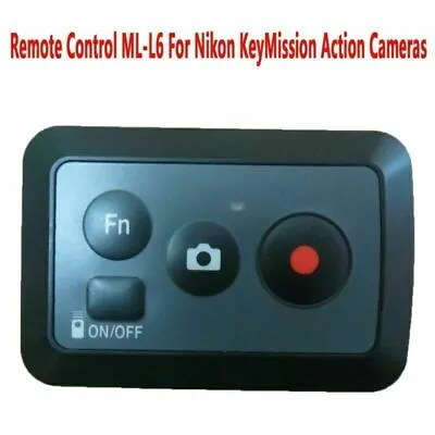 Remote Control ML-L6 For Nikon KeyMission 360 & 170 Action Cameras Accessories • $51.87