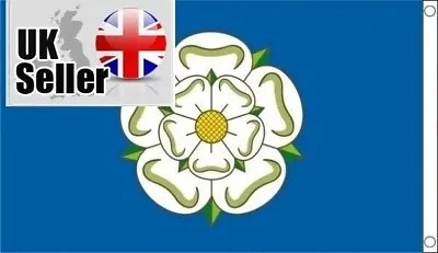 Yorkshire Flag 5x3 5ft X 3ft 150cmx90cm With Two Metal Eyelets • £11.50
