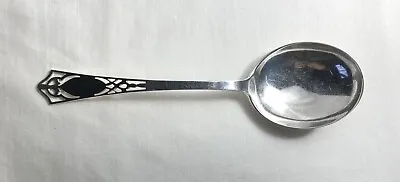 Sterling Silver International Silver Co Cream Soup Spoon Nouveau Design • $55