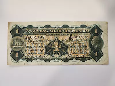 Riddle Heathershaw 1 Pound Banknote Australia • $325