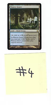 MTG | WATERY GRAVE #4 | RAVNICA CITY OF GUILDS | REGULAR | (see Photos) • $20