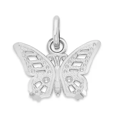 925 Sterling Silver Butterfly Charm Dainty Butterfly Jewelry For Charm Bracelet • $7.49