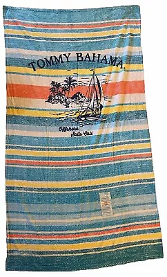 Quality Tommy Bahama Large Beach Towel. Sailing. Surfing. Tropical. • £19.99