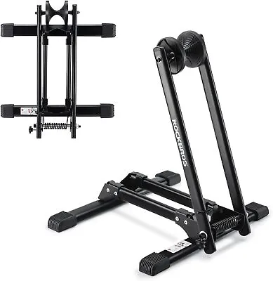 ROCKBROS Foldable Bike Stand Floor Parking Stand Bike Holder Bicycle Rack 20-29  • $38.99