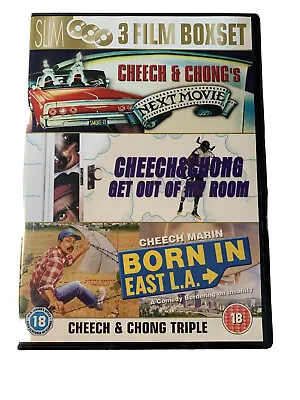 £24.95 • Buy Cheech And Chong:  Get Out Of My Room / Next Movie / Born In East L.A   DVD NEW 