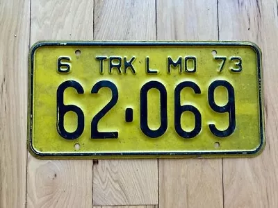 1973 Missouri Truck License Plate • $24.99