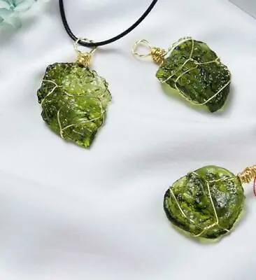 Genuine Moldavite Necklace 100 % Natural • $29.99