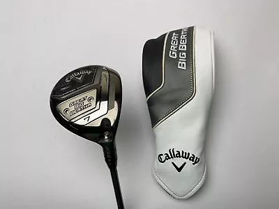 Callaway Great Big Bertha 23 7 Fairway Wood 21* UST Mamiya Helium 4F2 Senior RH • $168.95