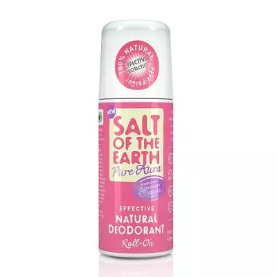 Salt Of The Earth Lavender & Vanilla Roll On Deodorant 75ml • £15.91