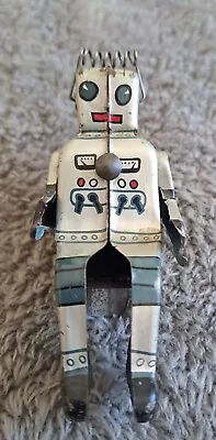 Nomura T.n Extremely Rare Tin Robot Driver W/coil Spring Head No Yonezawabandai • $199