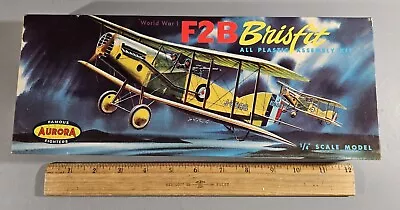 Vintage Aurora 1957 F2b Brisfit Model Kit 113-98 Complete & Unbuilt In Box • $20