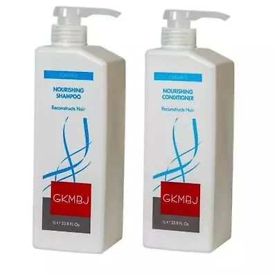 GKMBJ Nourishing Shampoo & Conditioner 1lt Each Soothing &  Moistuizing DUO • $80