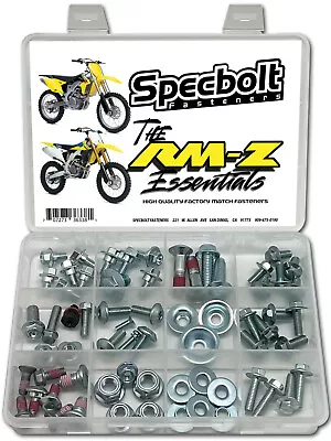 Bolt Kit Suzuki RMZ Essentials Track & Trail Seat Subframe Plastics Brake Fork • $29.99