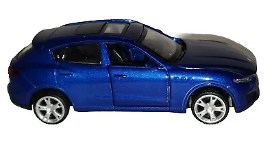 2019 MSZ Vroom Tech 1:43  Maserati Levante Diecast Blue Car With Opening Doors! • $12.99