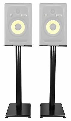 £57.26 • Buy Pair Rockville 29  Black Steel Speaker Stands For KRK ROKIT 6 G3 Monitors