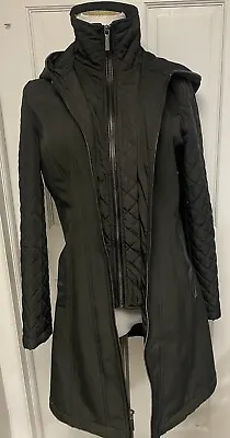 Michael Kors Jacket Black Leather Trim Size Small • $25