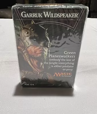 Garruk Wildspeaker Green Planeswalkers 30 Card Deck Magic The Gathering Sealed • $5.99