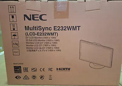 NEC MultiSync E232WMT 23  Monitor • £93.50