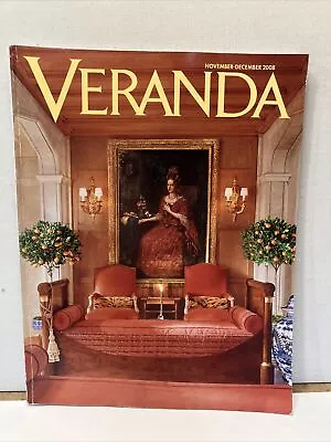 Veranda Magazine November-December 2008 • $11.99