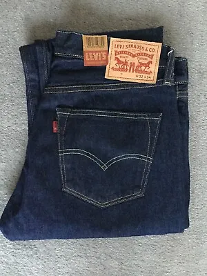 LEVIS VINTAGE CLOTHING COMPANY 547 JEANS FACTORY SIZE 32 By 34 Length Sample? • £69.99