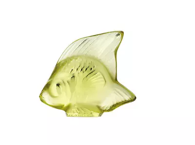 Lalique Crystal (Brand New) Fish Sculpture Colour & Code : YELLOW 3002400 • £95