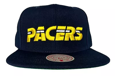 Mitchell & Ness NBA Indiana Pacers HWC Core Basic Snapback Hat Cap New • $24.99