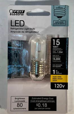 Feit Electric Acre T7 E17 (Intermediate) LED Bulb Warm White 15 Watt *BRAND NEW* • $8