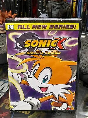 Sonic X - Vol. 3: Satellite Swindle (DVD) Last Resort Unfair Ball Fly Spy NEW • $12.98
