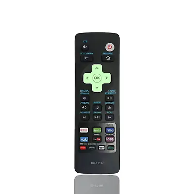 $8.99 • Buy Universal Remote With Fluorescent Light For All Roku TV Hisense/TCL/Sharp/LG/ONN