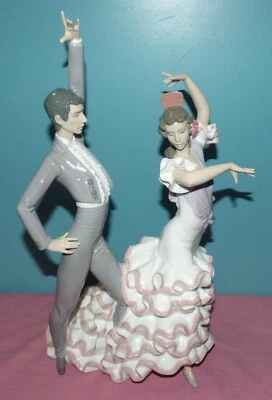 $657.50 • Buy Large Lladro Porcelain Figurine #6387 A Passionate Dance 