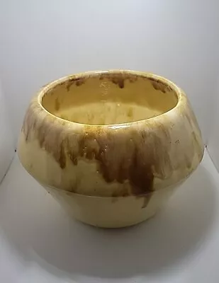 Vtg Frank Moreno 703 Drip Glaze California Pottery Bowl Vase Planter • $17.49