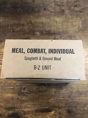 Vietnam War Era EMPTY C-ration Box Spaghetti And Ground Meat No Zip Code • $9.99